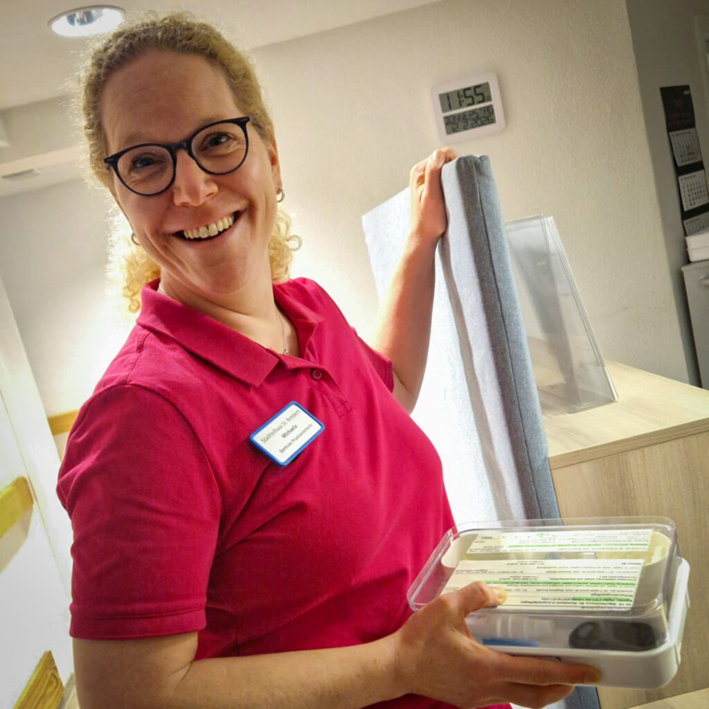 Bild von Praxisanleiterin Michaela