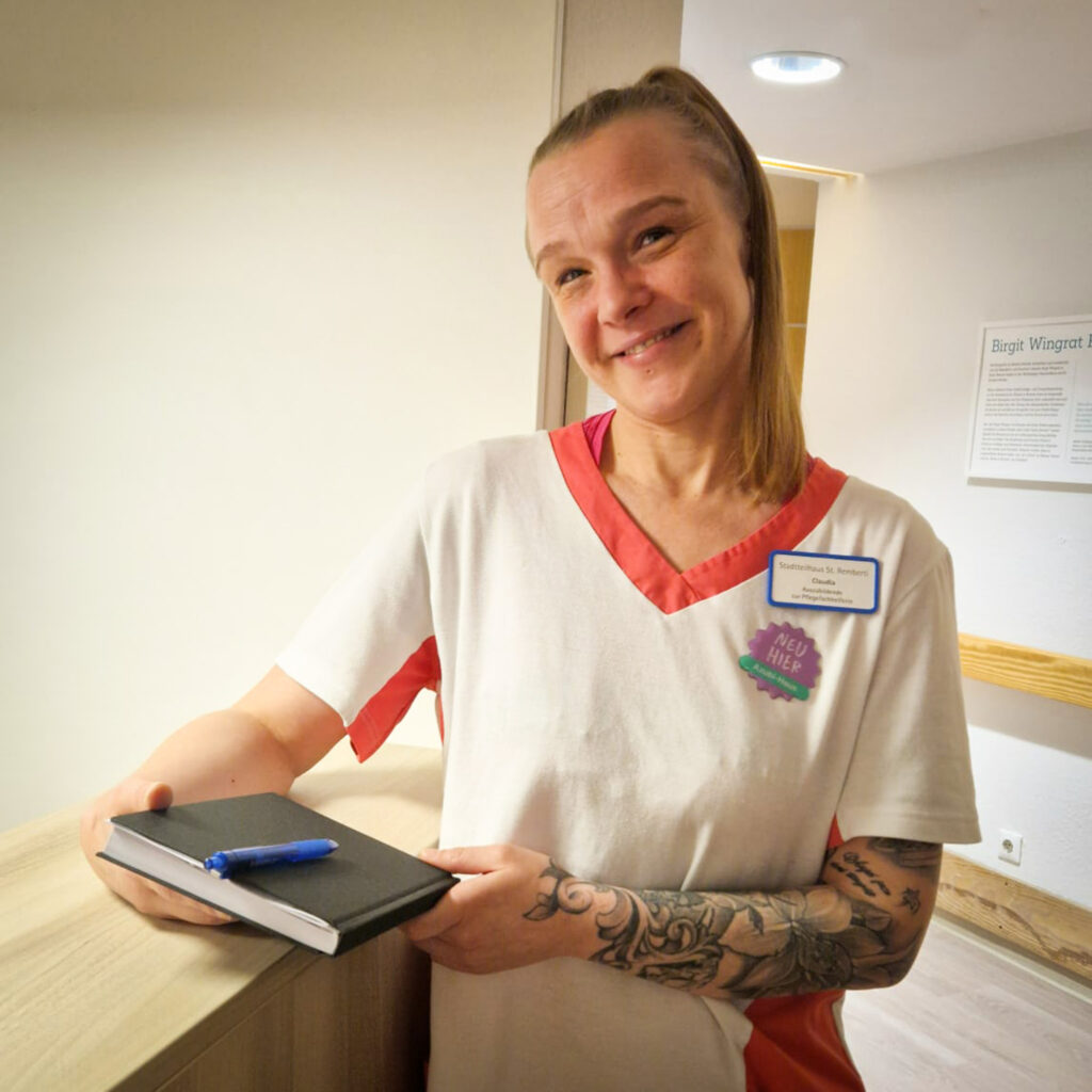 Bild von Auszubildender Claudia